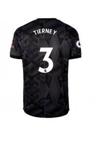 Fotbalové Dres Arsenal Kieran Tierney #3 Venkovní Oblečení 2022-23 Krátký Rukáv